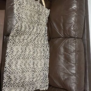 Cindy U.S.A. Chic Black and Gold  Dress 2XL
